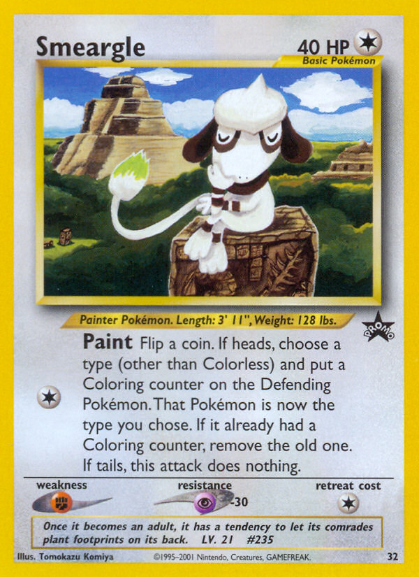 Smeargle (32) [Wizards : Black Star Promos] 