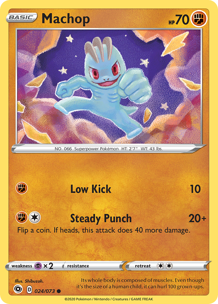 Machop (24/073) [Épée &amp; Bouclier : Chemin du Champion] 