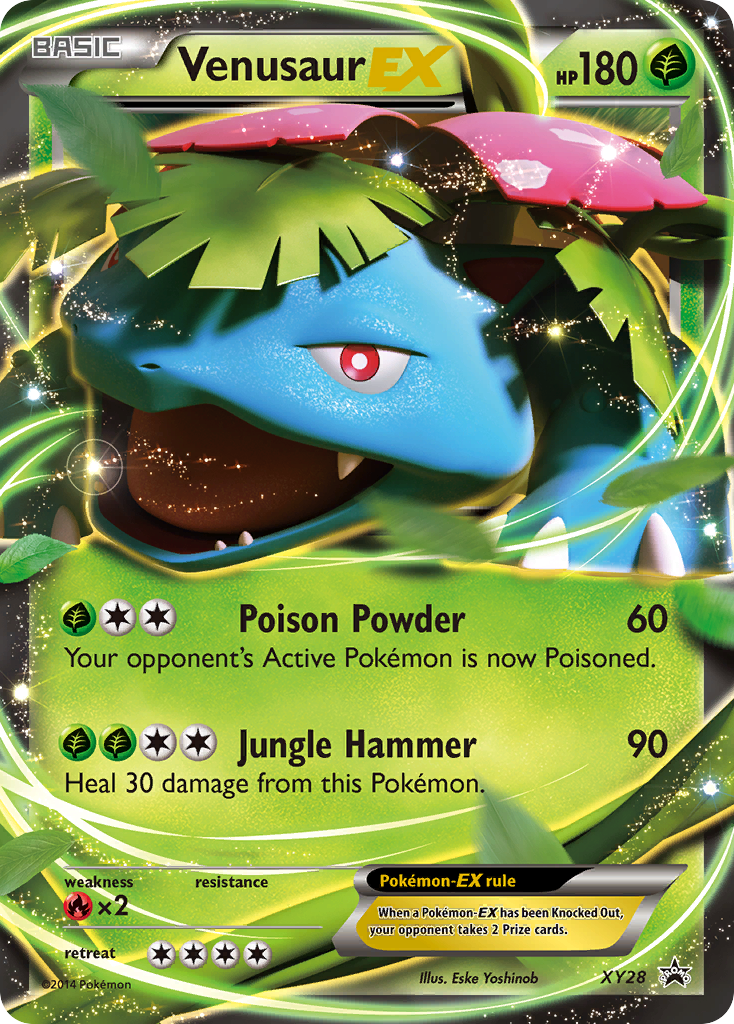 Venusaur EX (XY28) [XY : promotions de l'étoile noire] 