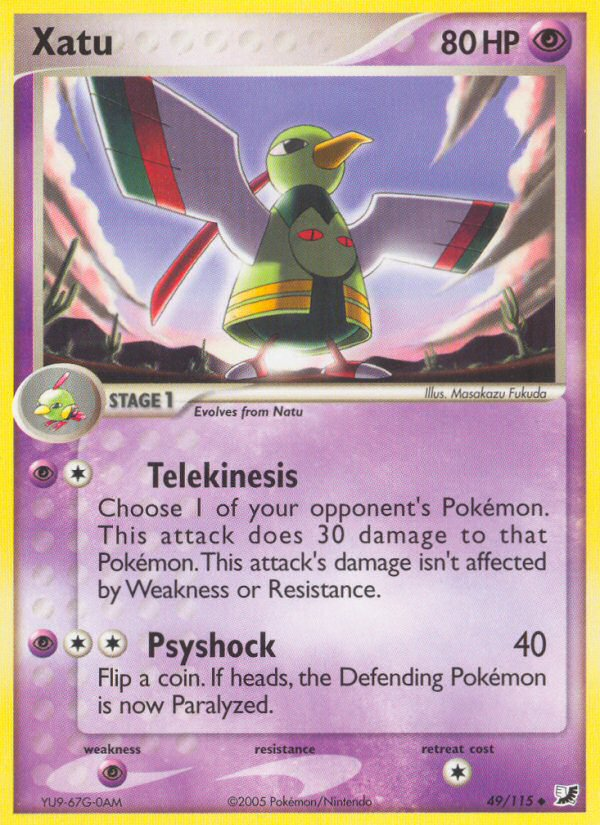 Xatu (49/115) [EX : Forces invisibles] 