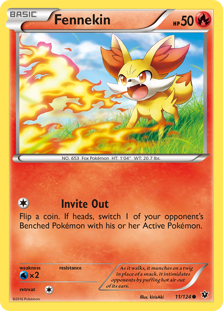 Fennekin (11/124) [XY: Les destins entrent en collision] 