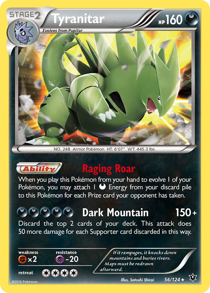 Tyranocif (56/124) [XY : Collision des destins] 