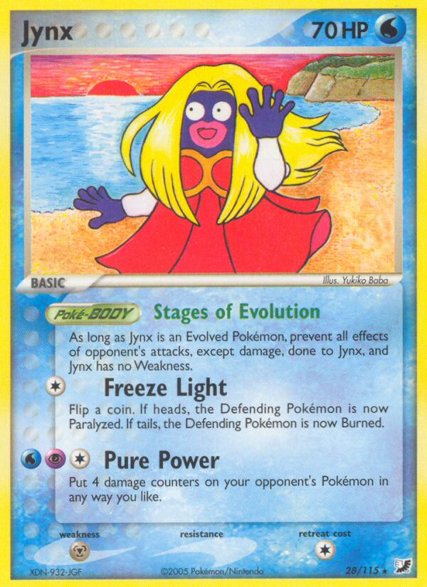 Jynx (28/115) [EX : Forces invisibles] 