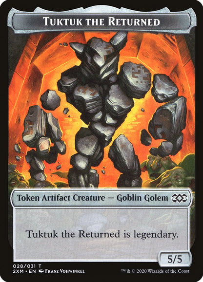 Servo // Treasure Double-Sided Token [Double Masters Tokens]