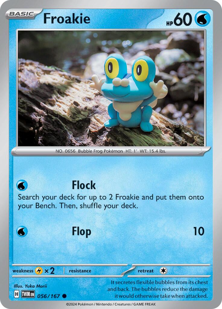 Froakie (056/167) [Scarlet & Violet: Twilight Masquerade][Yuka Morii]