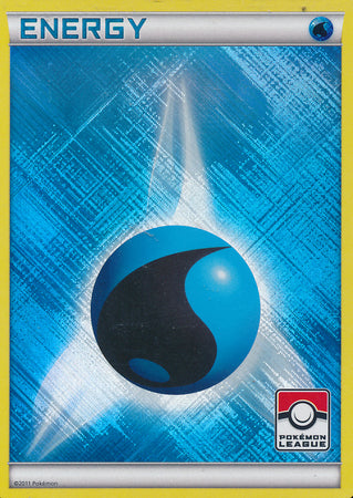 Énergie de l'eau (2011 Pokemon League Promo) [Cartes de ligue et de championnat] 