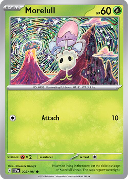 Morelull (008/191) [Scarlet & Violet: Surging Sparks][Tomokazu Komiya]