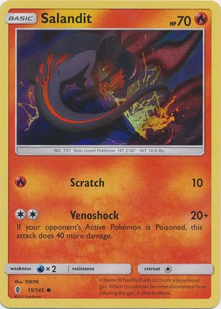 Salandit (15/145) (Promotion Collection) [Soleil et Lune : Gardiens Rising] 