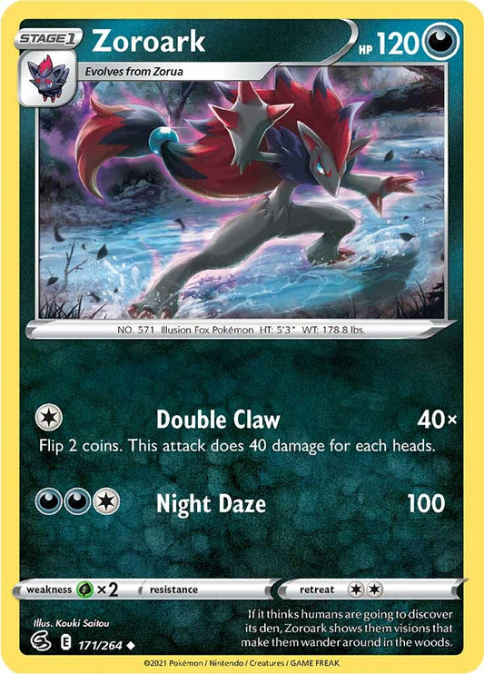 Zoroark (171/264) [Épée et Bouclier : Frappe Fusion] 