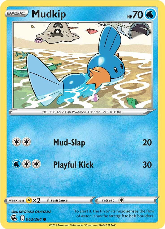 Mudkip (062/264) [Épée et bouclier : Frappe de fusion] 