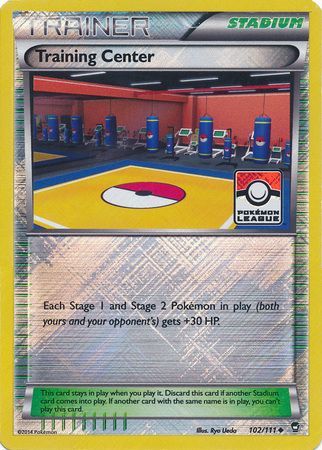 Centre d'entraînement (102/111) (Promo Ligue) [XY : Poings furieux] 