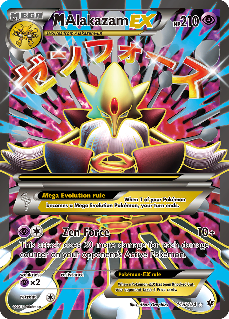 M Alakazam EX (118/124) [XY : collision des destins] 