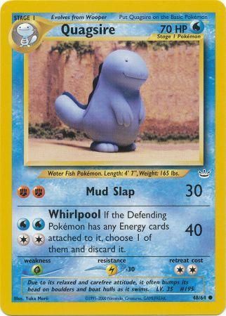 Quagsire (48/64) [Neo Revelation Unlimited][Yuka Morii]