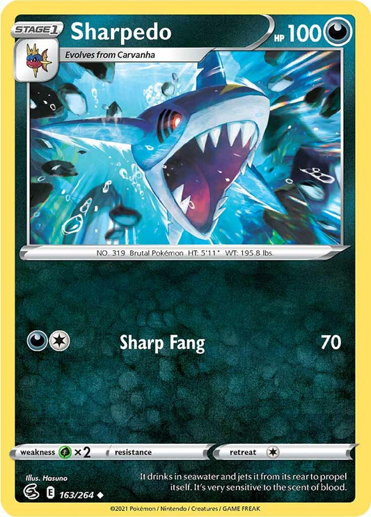 Sharpedo (163/264) [Épée &amp; Bouclier : Frappe de fusion] 
