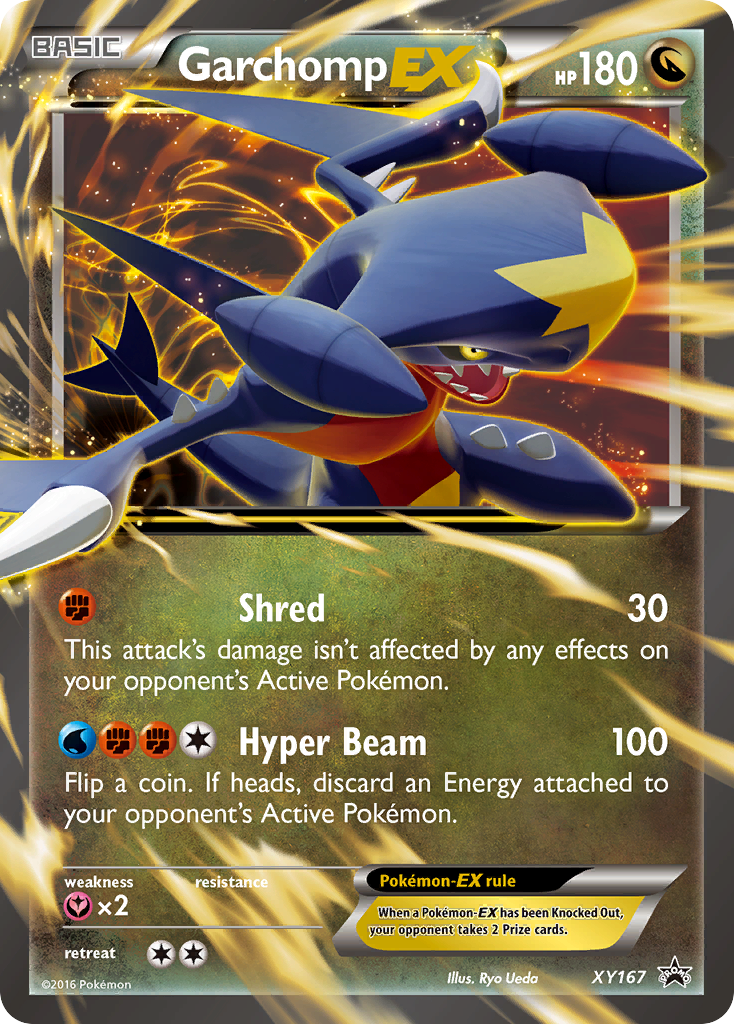 Garchomp EX (XY167) [XY : Promotions de l'étoile noire] 