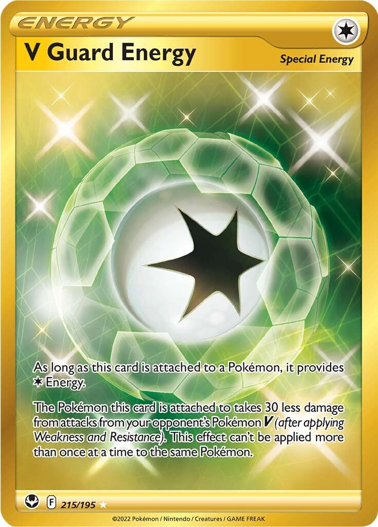 V Guard Energy (215/195) [Épée et bouclier : Tempête d'argent] 