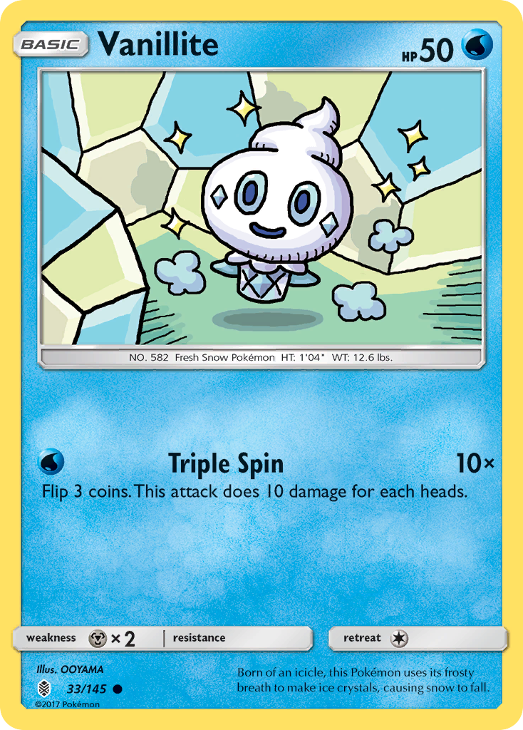 Vanillite (33/145) [Soleil et Lune : Gardiens Rising] 