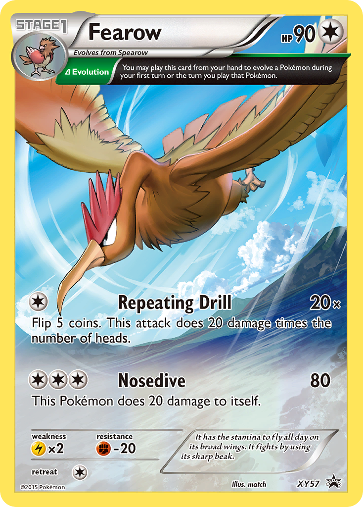 Fearow (XY57) [XY : Promotions de l'étoile noire] 