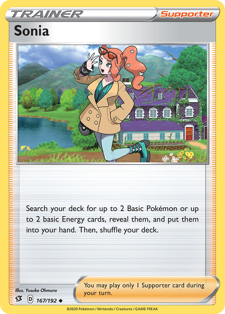 Sonia (167/192) [Épée &amp; Bouclier: Rebel Clash] 