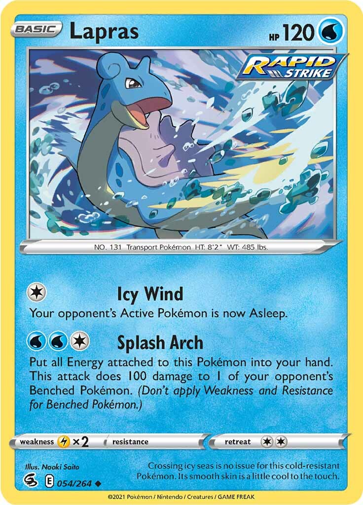 Lapras (054/264) [Épée et Bouclier : Frappe Fusion] 