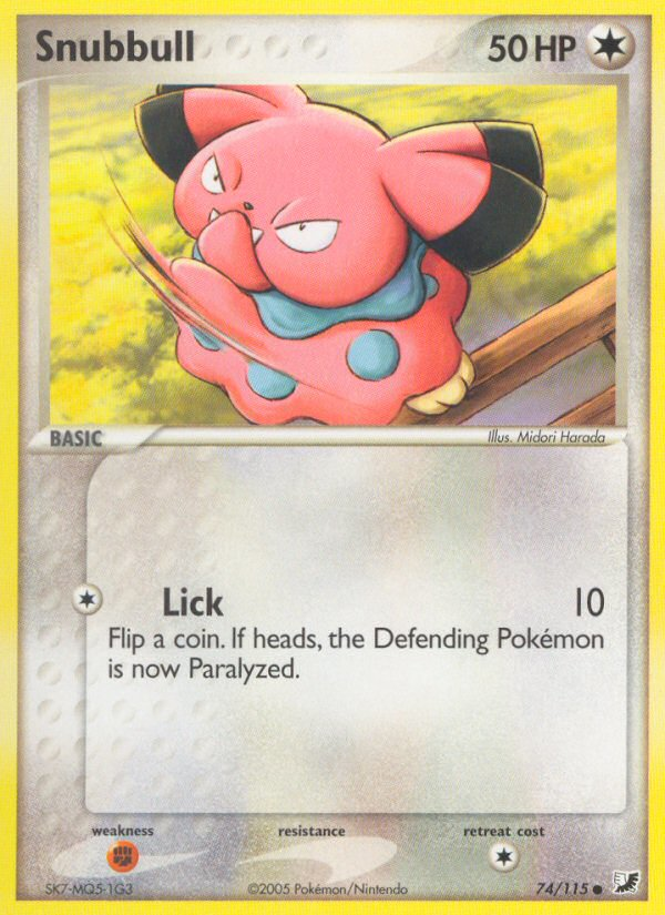 Snubbull (74/115) [EX : Forces invisibles] 