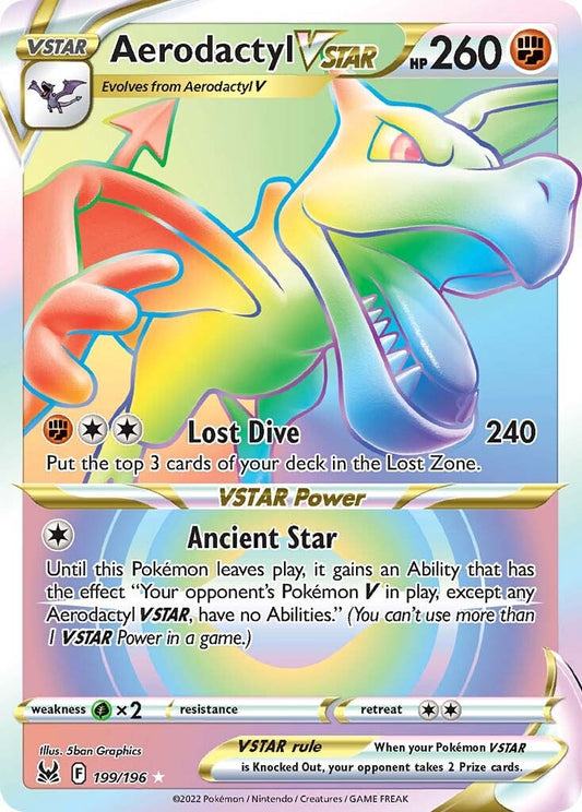 Aerodactyl VSTAR (199/196) [Épée et bouclier : origine perdue] 