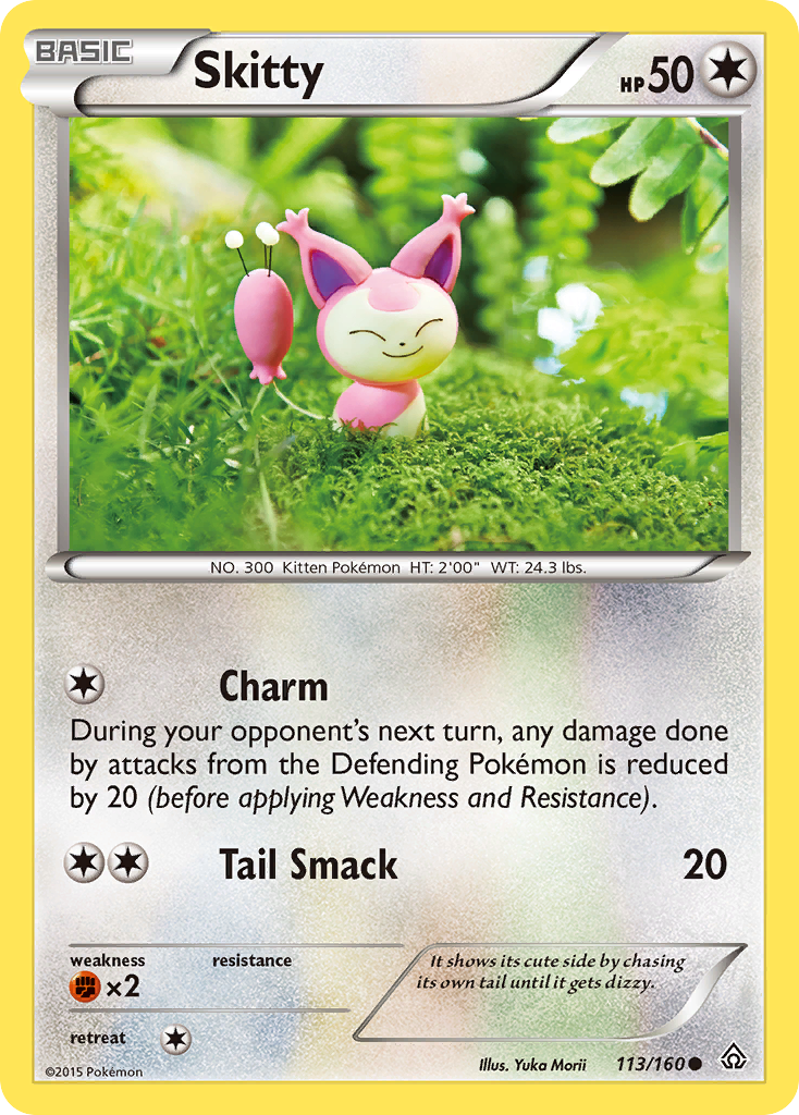 Skitty (113/160) [XY: Primal Clash][Yuka Morii]