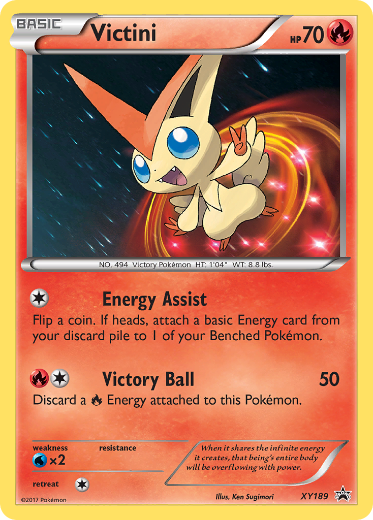 Victini (XY189) [XY : Promotions de l'étoile noire] 