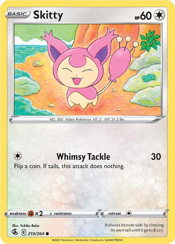 Skitty (210/264) [Épée et bouclier : Frappe de fusion] 
