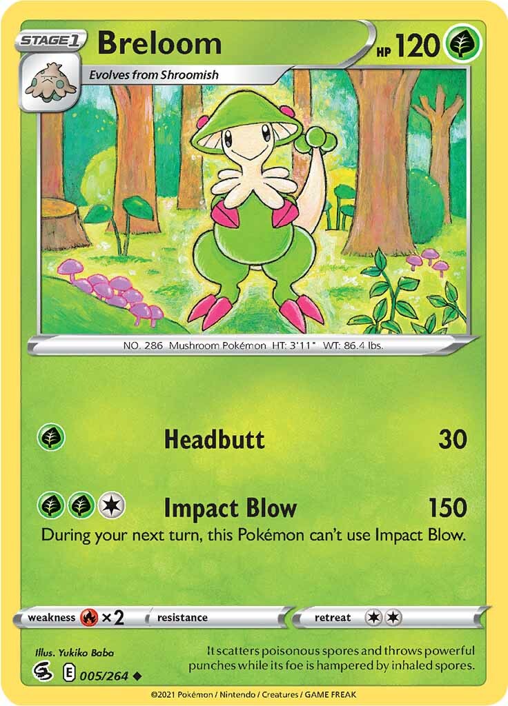 Breloom (005/264) [Épée et Bouclier : Frappe Fusion] 