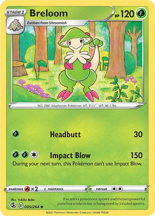 Breloom (005/264) [Épée et Bouclier : Frappe Fusion] 