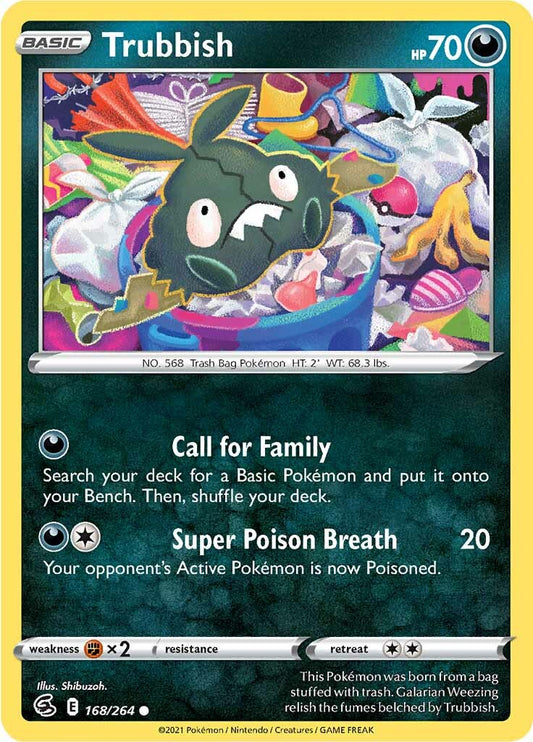 Trubbish (168/264) [Épée et bouclier : Frappe de fusion] 