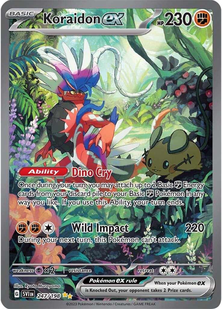 Koraidon ex (247/198) [Scarlet &amp; Violet: Ensemble de base] 