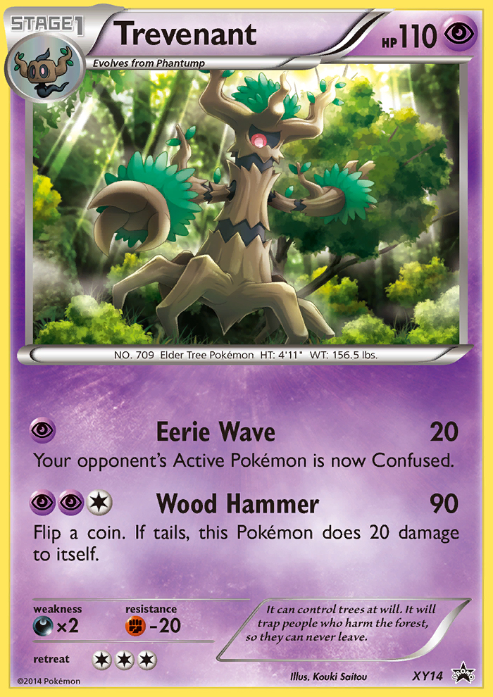 Trevenant (XY14) [XY : promotions de l'étoile noire] 