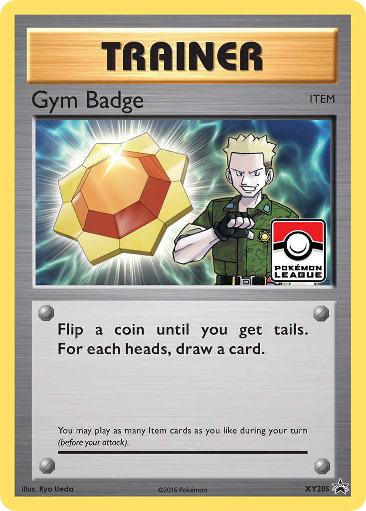 Insigne de gymnase (XY205) (Lt. Surge) [XY : promotions de l'étoile noire] 
