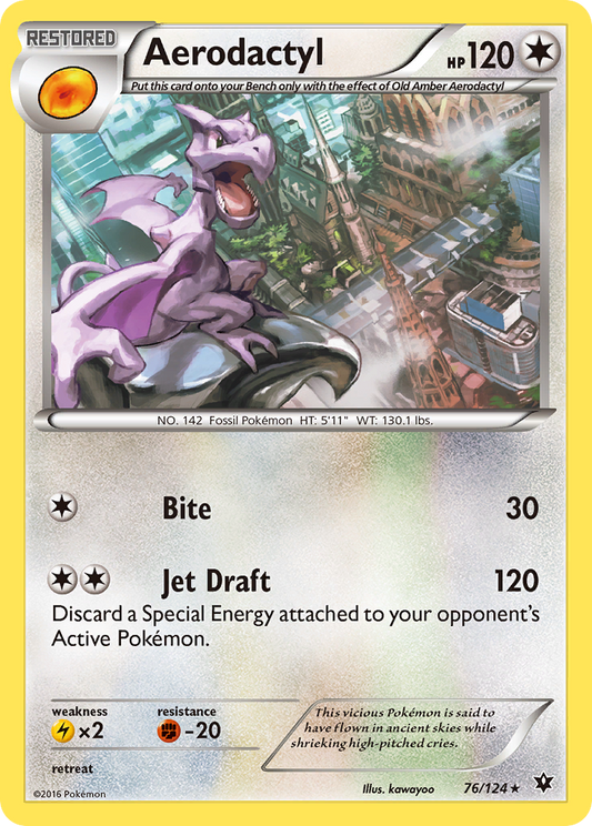 Aérodactyle (76/124) [XY : collision des destins] 