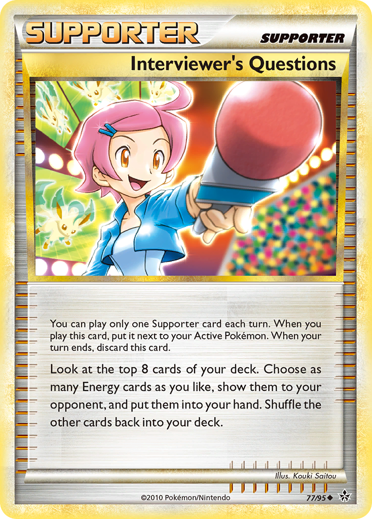 Questions de l'intervieweur (77/95) [HeartGold &amp; SoulSilver: Unleashed] 