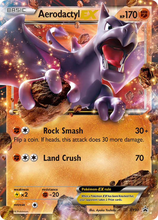 Aerodactyl EX (XY97) [XY : promotions de l'étoile noire] 