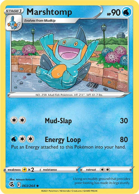 Marshtomp (063/264) [Épée et Bouclier : Fusion Strike] 