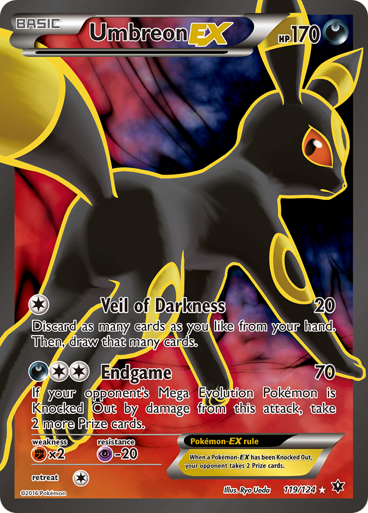 Umbreon EX (119/124) [XY : collision des destins] 