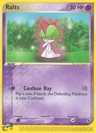 Ralts (66/109) [EX : Rubis et saphir] 