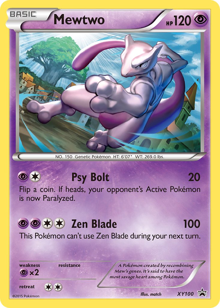 Mewtwo (XY100) [XY : Promotions de l'étoile noire] 
