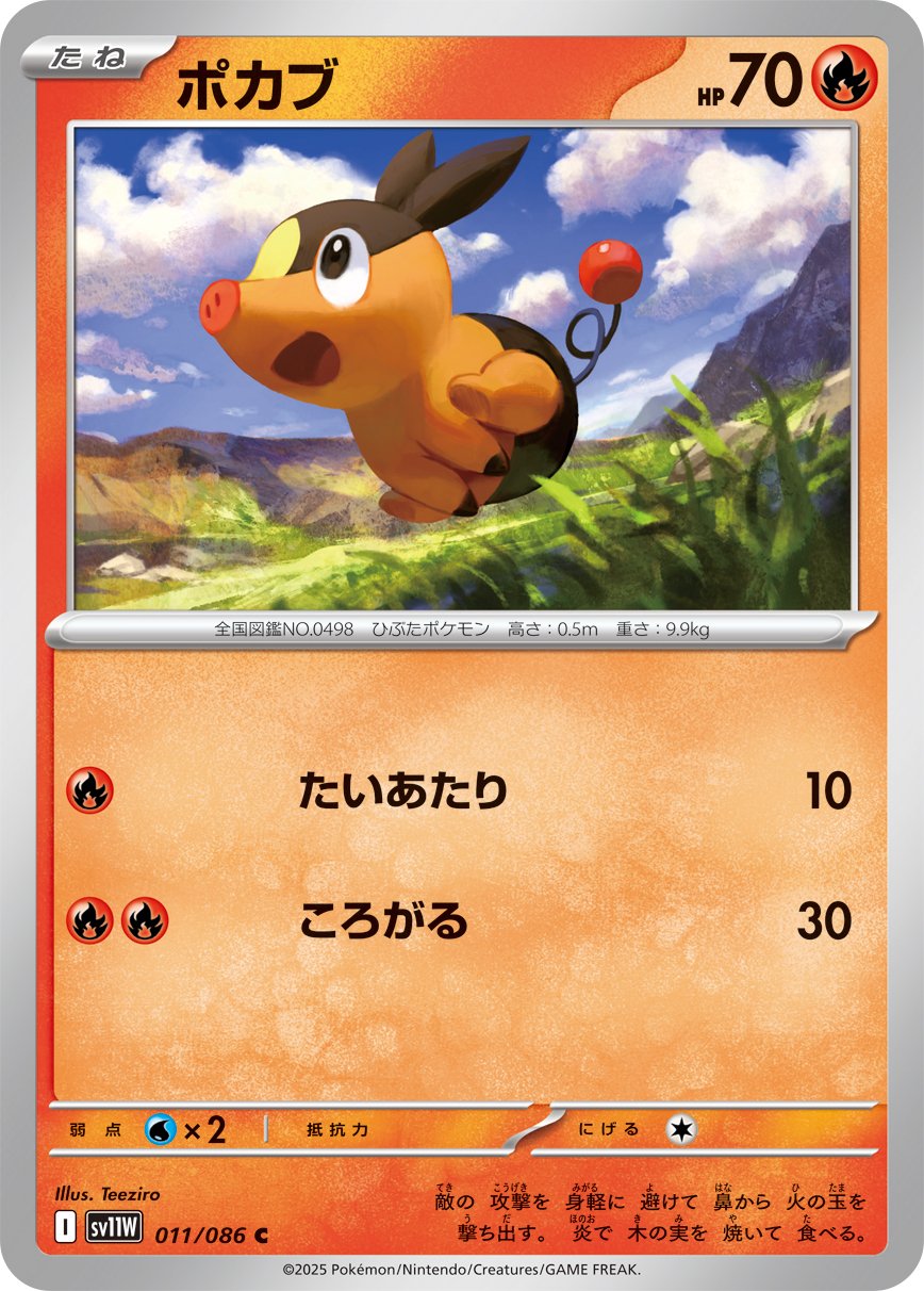 Tepig [Poster Holo]
