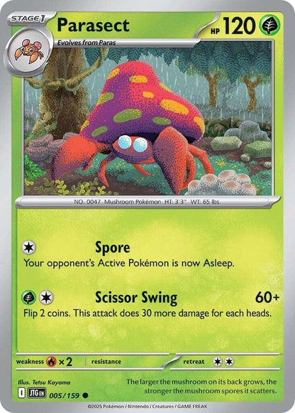 Parasect [Reverse Holo]