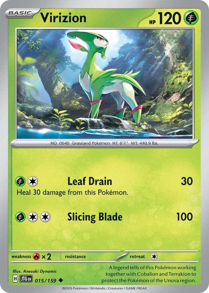 Virizion [Reverse Holo]