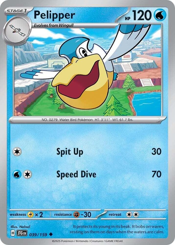 Pelipper [Reverse Holo]