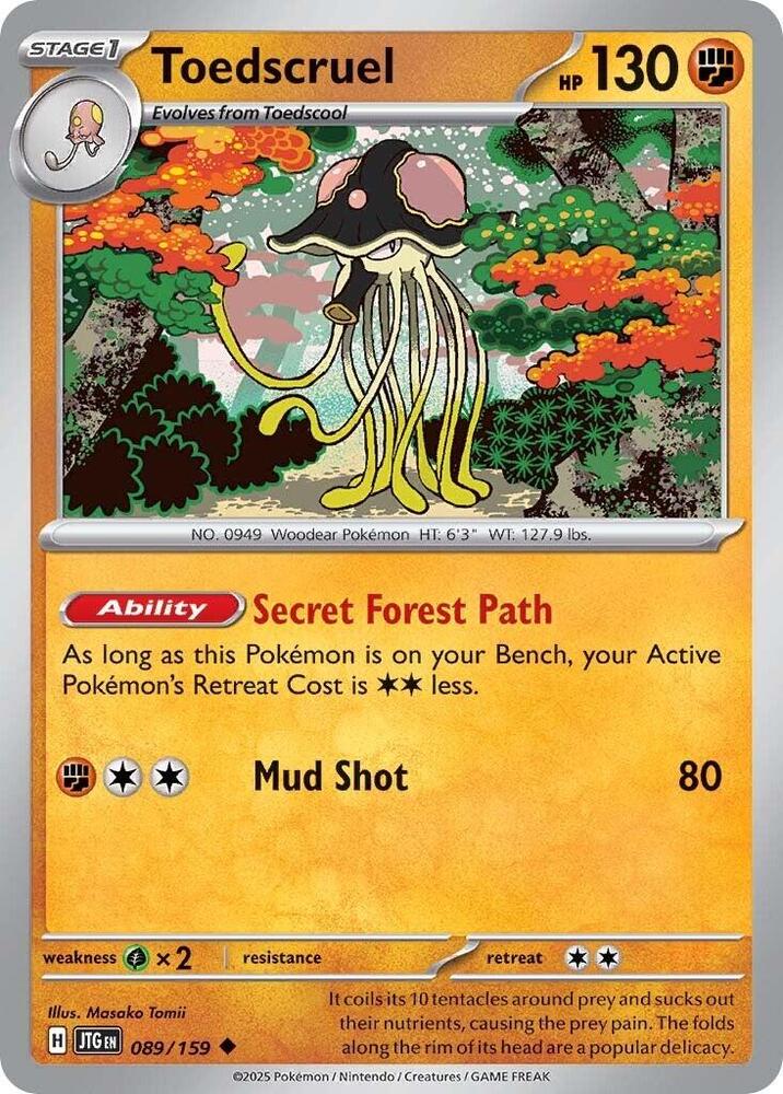 Toedscruel [Reverse Holo]