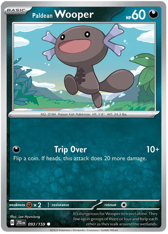 Paldean Wooper [Reverse Holo]