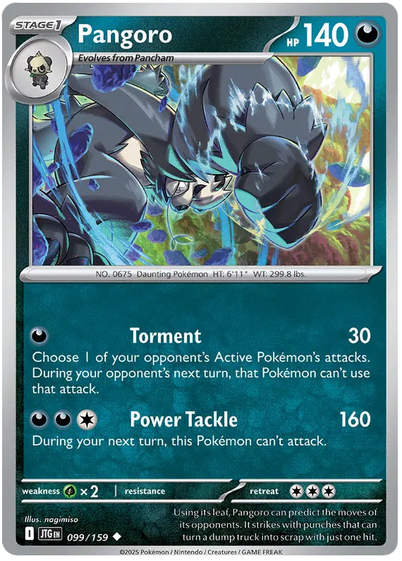 Pangoro [Reverse Holo]