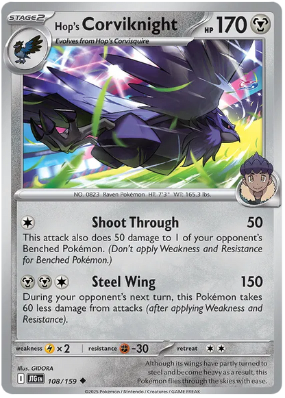 Hop's Corviknight